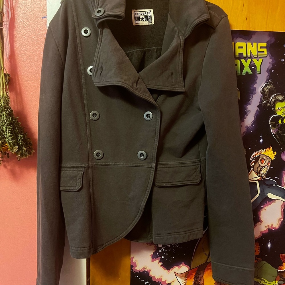 Converse Onestar Military Style Button-Up Women’s Jacket